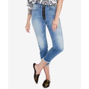 Rachel Roy slim zipper Jeans